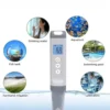 Pocket conductivity tester ideal for drinking water, aquariums, swimming pools, labs, and farm irrigation system