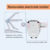 Removable electrode holder of benchtop EC meter