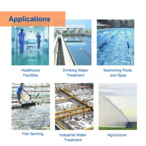 Application of L111DZ01 dissolved ozone meter in drinking water, healthcare, fish farming, and water treatment