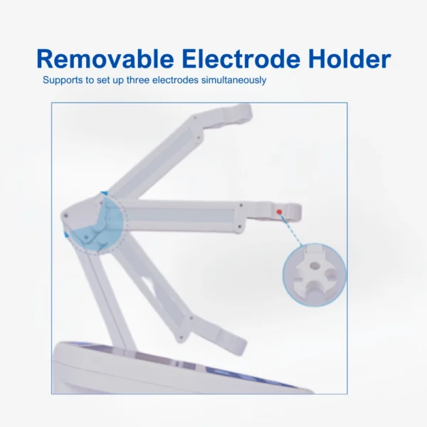 Removable multi-electrode holder of L111M08 supports up to three pH and EC sensors