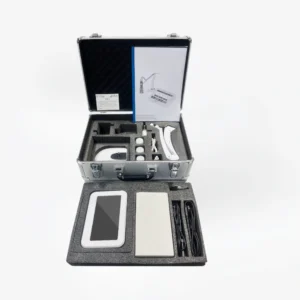Full L111M08 benchtop pH conductivity meter kit with sensors and electrode stand.