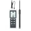 Portable pH and ORP meter with 3-in-1 pH/temperature sensor