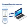 pH meter with USB-C data transfer to PC