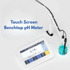 L111P10 Touch Screen Benchtop pH Meter Touch screen benchtop pH meter with 7-inch color display