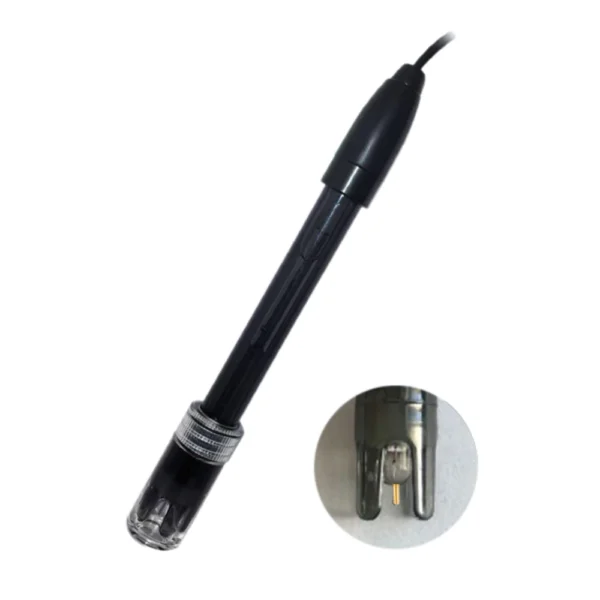 ORP Electrode with gold disc, suitable for oxidation processes