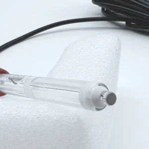 Platinum Disc detail for the Inline Glass ORP Sensor LS908R