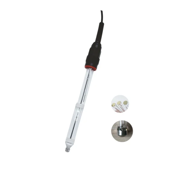 Inline Glass ORP Sensor LS908R with Platinum Disc